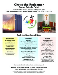 8th Sunday in Ordinary Time- Week of March 2, 2025